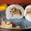 bombetta crema di funghi e speck